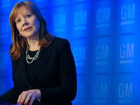 Mary Barra, chief executive officer of General Motors Co.