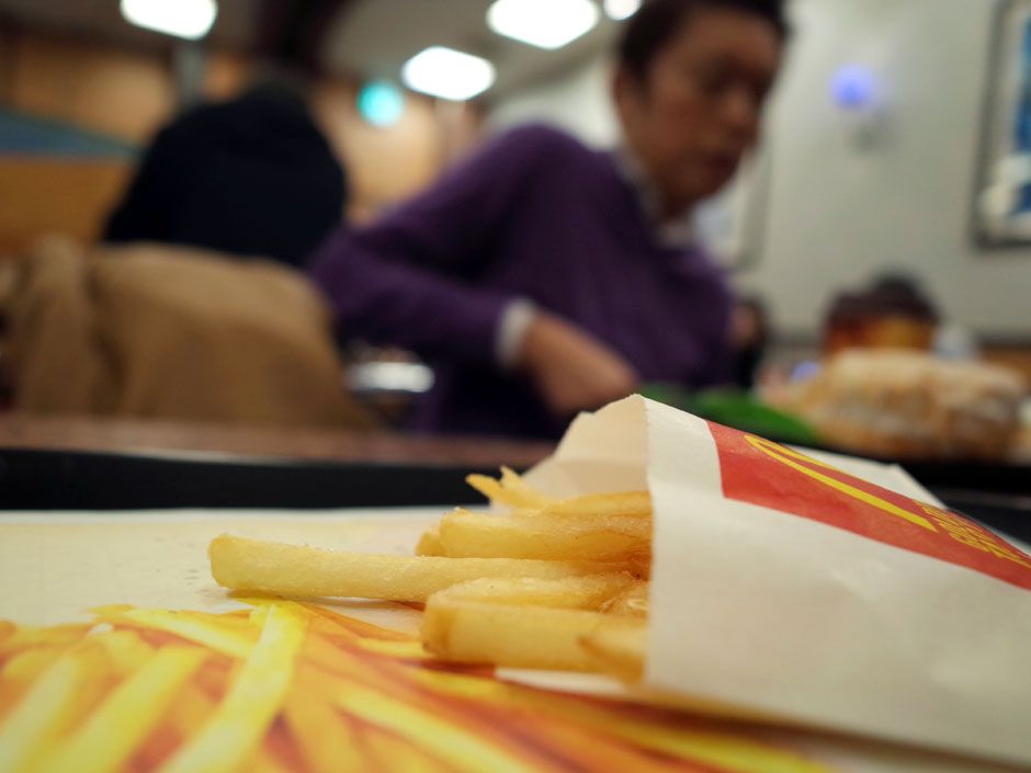 McDonald's Japan running out of fries