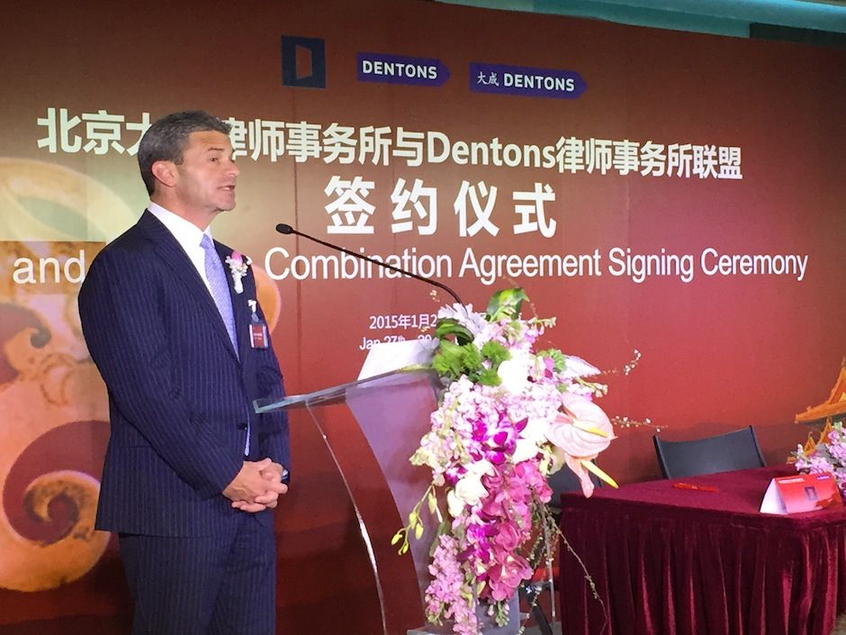Already the world's biggest, law firm Dacheng Dentons plots a path for