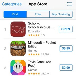 Screenshot/Apple App Store