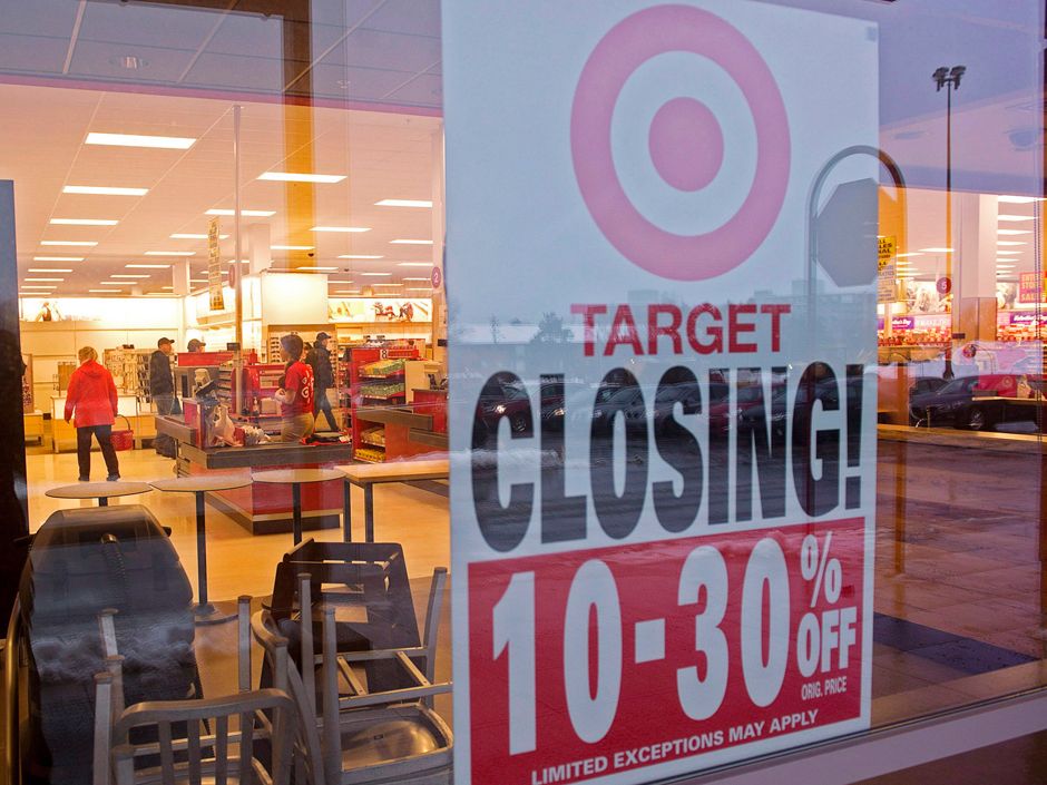 Target Corp to begin closing stores in Canada as early as March 18