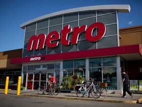 Metro Inc.reported a 10 per cent earnings jump to $145 million in the period ended Sept. 24.