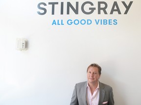 Stingray Digital CEO Eric Boyko at the company's offices in Montreal