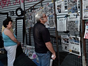 Aris Messinis/AFP/Getty Images