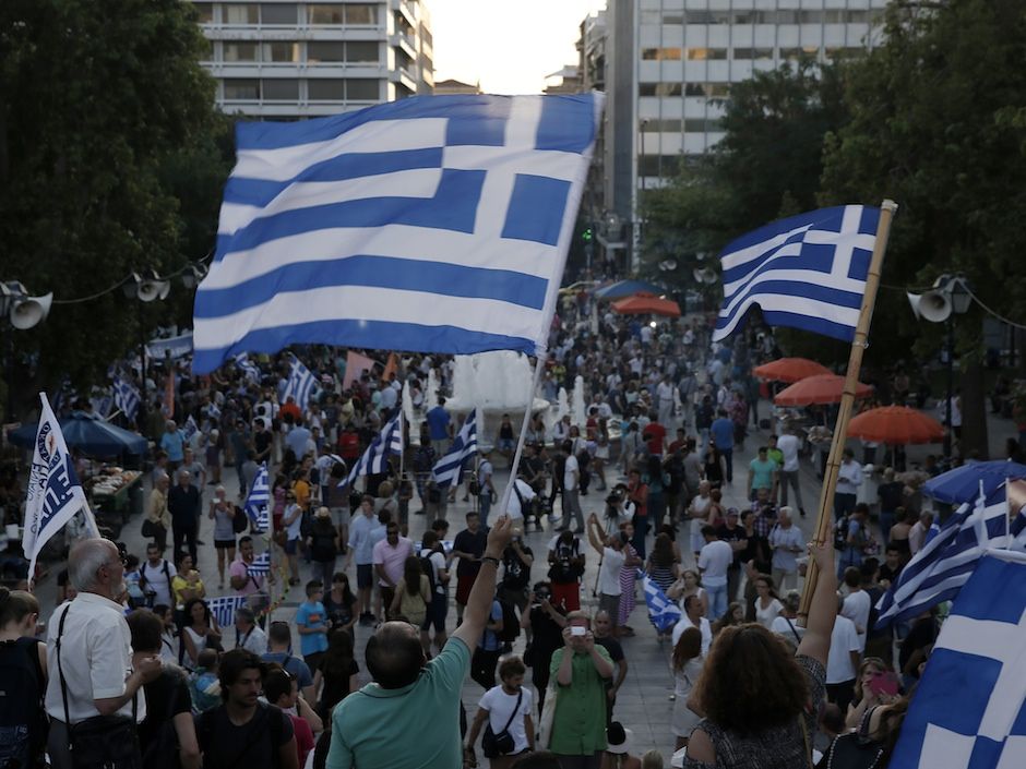 Matthew Fisher: Early results in Greece referendum lean towards
anti-austerity program