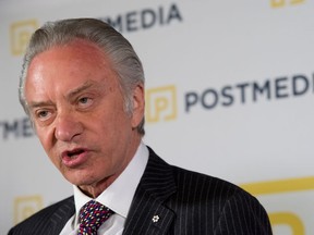 Postmedia CEO Paul Godfrey