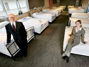 Sleep Country Canada's executive co-chairmen Christine Magee and Stephen Gunn