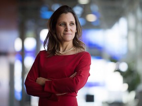 Chrystia Freeland.