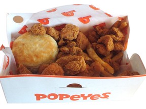 Popeyes says it's had better success with deep-fried items on its menu than lighter fare.