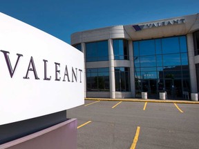 Valeant's head office in Laval, Quebec.