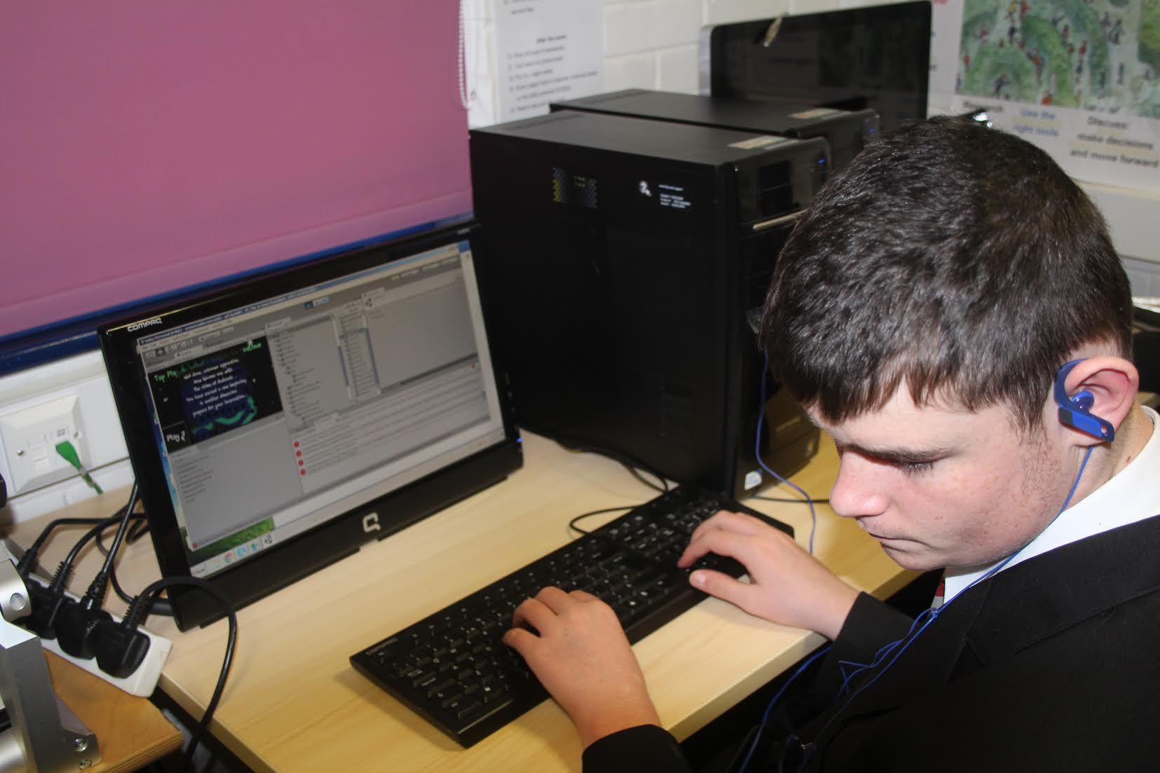 Daughter's blindness inspires UK software designer to make video games