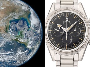 The billionaire shopping list includes suggestions such as an original Omega Speedmaster watch and a balloon trip into space.