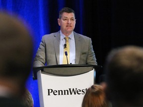 Penn West CEO Dave Roberts. The Calgary-based company is cutting its capital budget for 2016 to only one-tenth of what it spent last year.