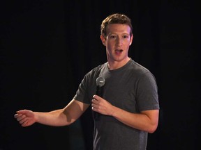 Mark Zuckerberg, CEO of Facebook.