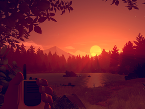 Firewatch's world – a huge swath of untamed Wyoming wilderness – a beautiful, and a pleasure to explore