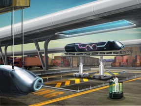 Handout/Hyperloop Technologies