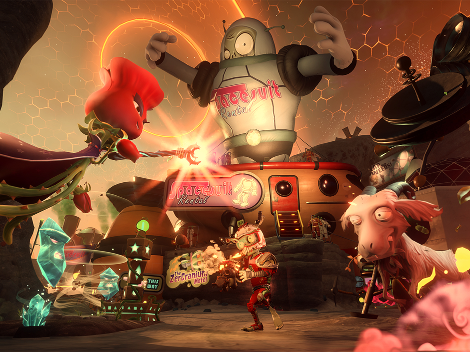 PopCap Introduces Plants vs. Zombies Garden Warfare Exclusively