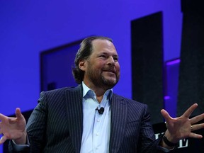 Salesforce chairman and CEO Marc Benioff