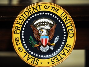 A US Presidential seal.
