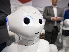 SoftBank Group Corp.'s humanoid robot Pepper