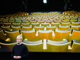 Tim Cook, chief executive officer of Apple Inc., speaks during an Apple event in Cupertino, Calif.