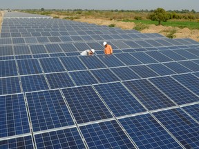 Brookfield Asset Management has significantly increased its holdings in solar power with the purchase of assets from now-bankrupt SunEdison.