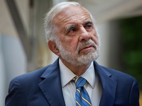 Billionaire activist investor Carl Icahn