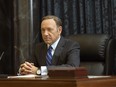 Kevin Spacey as Francis Underwood in a scene from Netflix original series "House of Cards"