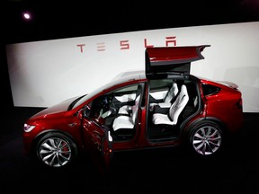 Tesla officially launched the Model X at a splashy event in late September, years after the vehicle's early 2012 unveiling.