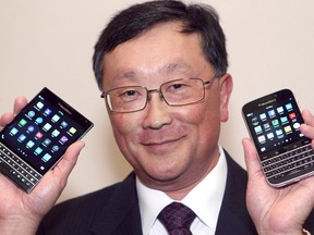 BlackBerry CEO John Chen told reporters earlier this year that his goal is to make BlackBerry's hardware business profitable as early as September, and that it is likely the company will shut it down if that fails.