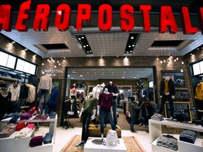 Aéropostale to close all 41 Canadian stores as it files for bankruptcy in  U.S.