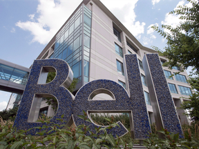Bell Canada head office is seen on Nun's Island, in Montreal.