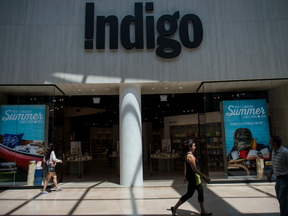 A view of the new Sherway Gardens Indigo Books store in Mississauga, Ont.