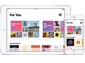Apple Music's 2016 redesign