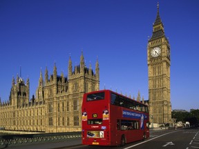 Big Ben  Houses of Parliament  London  England