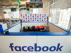 One of Facebook's Canadian offices in Toronto.