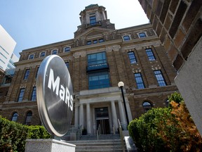 A building in Toronto's MaRS Discovery District