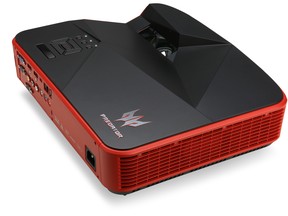 The Acer Predator Z850 Gaming projector throws up a massive picture with great contrast and colour from just 18 inches.