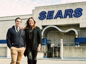 Brandon Stranzl, Sears Canada executive chairman, and Carrie Kirkman. Kirkman is leaving her role as president and chief merchant less than a year after joining the company.