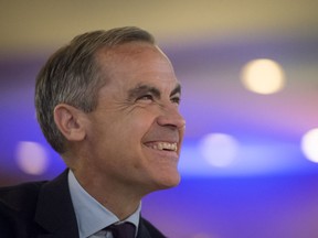Bank of England governor Mark Carney speaks in Toronto, Ontario