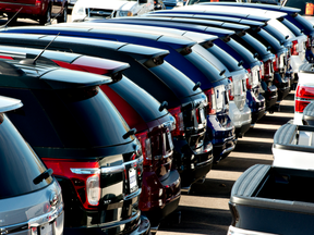 Year-to-date, U.S. auto sales are down 1.6 per cent on a seasonally-adjusted annual basis