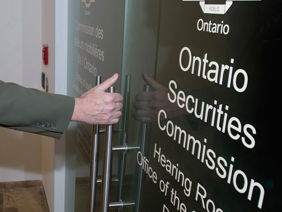 Ontario Securities Commission will now pay up to $5 million for tips
as first in Canada to offer whistleblower rewards