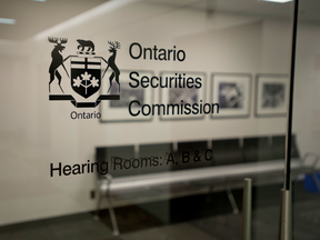 The Ontario Securities Commission in Toronto, Ontario.