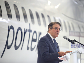 Robert Deluce, president and CEO of Porter Airlines
