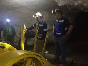 Mining Gear at the Potosi Silver Mine, Santa Eulalia district, Chihuahua State, Mexico