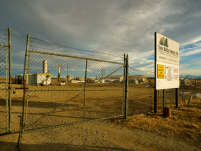 The Twin Butte Energy site just south of the Bruder Ranch near Twin Butte, Alberta.