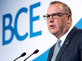 BCE Inc. CEO George Cope. BCE is spending  about $675 million to buy out other members of a consortium that owns Q9 Networks.