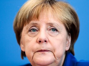 German chancellor Angela Merkel finds herself between a rock and a hard place where Deutsche Bank is concerned.