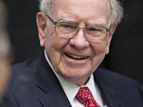 Warren Buffett says stocks are still cheap, given the level of U.S. interest rates