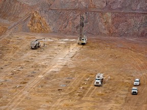 Barrick Gold Corp.'s Cortez Hills, Nev., open pit site.